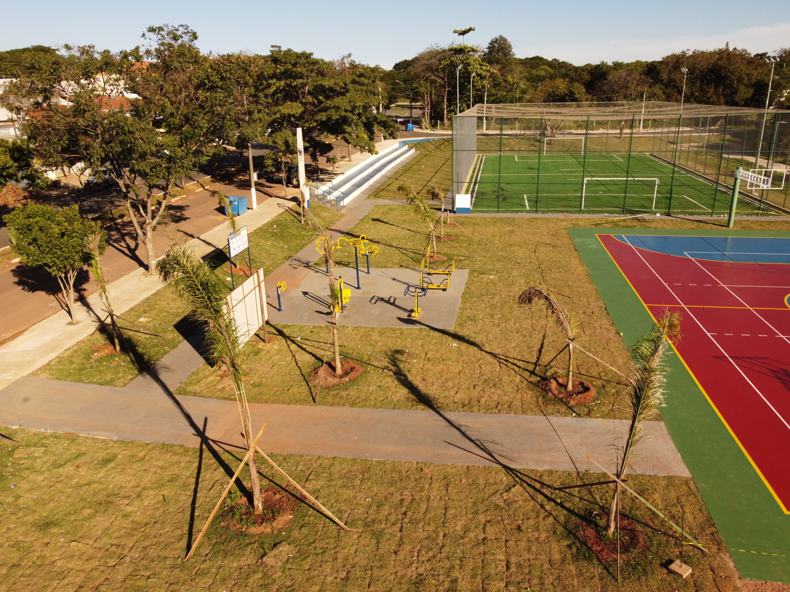 Novo campo do society do Jd. Amanda será inaugurado pela Prefeitura em cerimônia neste sábado (18/07), às 10h